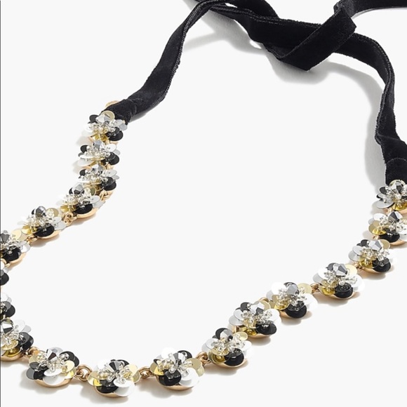 J. Crew Jewelry - J. Crew Sequin Daisy Necklace